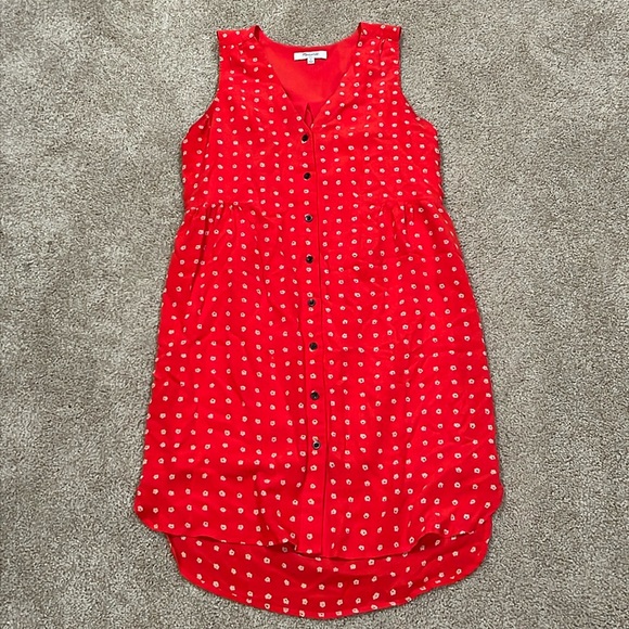 Madewell Silk Flower Dress - Picture 2 of 6